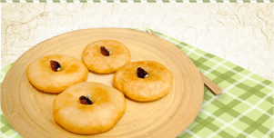 이북식 찹쌀 도넛 ‘우메기떡’