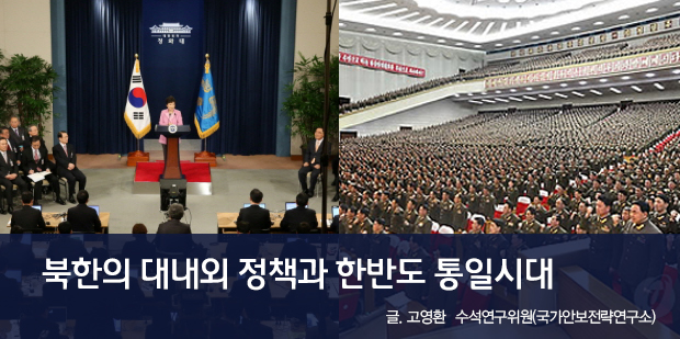 북한의 대내외 정책과 한반도 통일시대 글.고영환 수석연구위원(국가안보전략연구소)