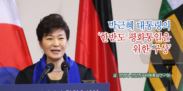 박근혜 대통령의‘한반도 평화통일을 위한 구상’글. 정영태  선임연구위원(통일연구원)