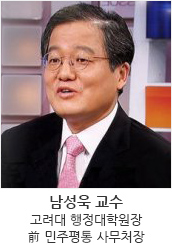 남성욱 교수 고려대 행정대학원장
前 민주평통 사무처장