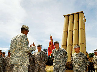 사드 포대의 한국 배치도 변수가 되었다. 한일 군사정보보호협정도 마찬가지다. 사진은 괌에 있는 미 육군의 사드 포대.